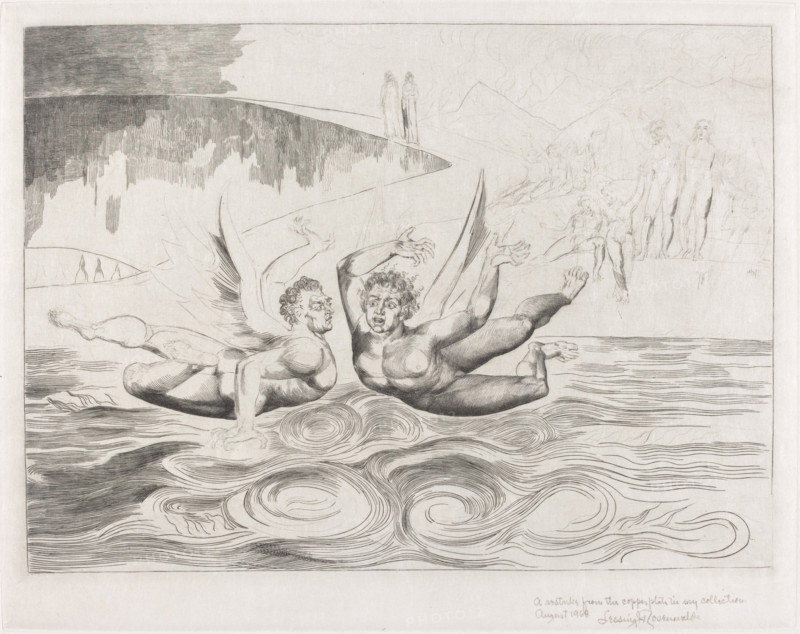 The Circle of the Corrupt Officials; the Devils Mauling Each Other, 1827.