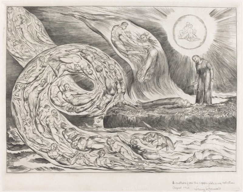 The Circle of the Lustful: Paolo and Francesca, 1827.