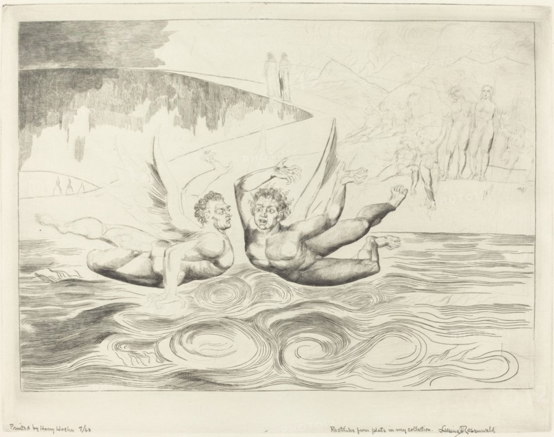 The Circle of the Corrupt Officials; The Devils Mauling Each Other, 1827.