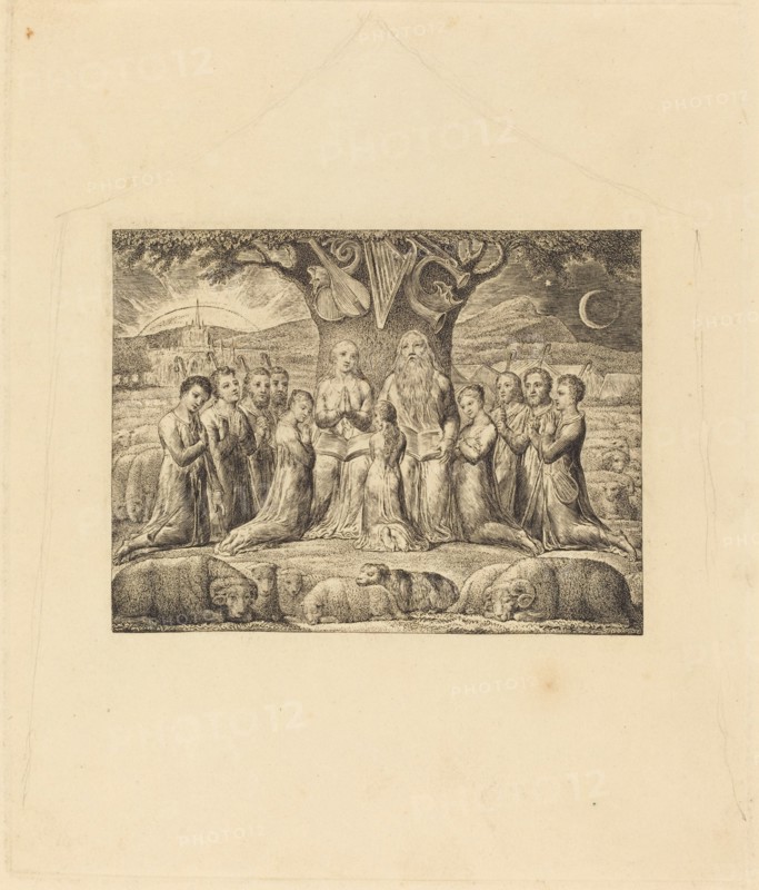 Job and His Family, 1825.