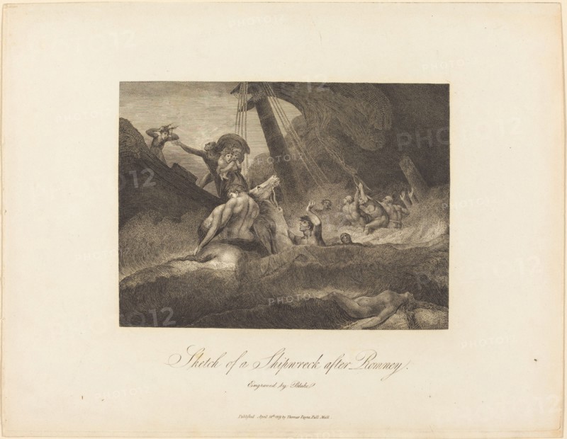 Sketch of a Shipwreck, 1809.