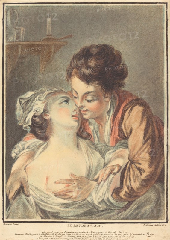 Le Rendez-vous, 1771.