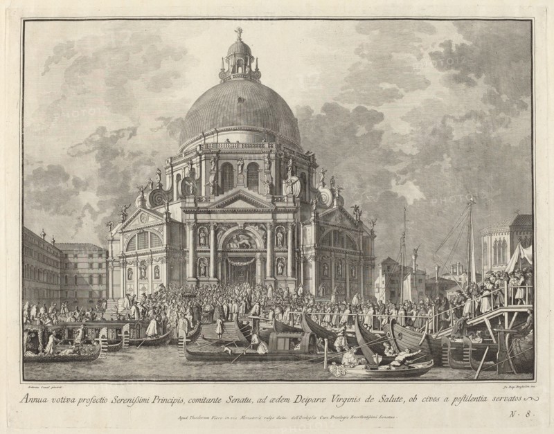 Annual Visit of the Doge to Santa Maria della Salute, 1763/1766.