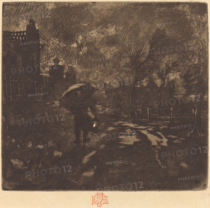 L'Angélus, c. 1876.
