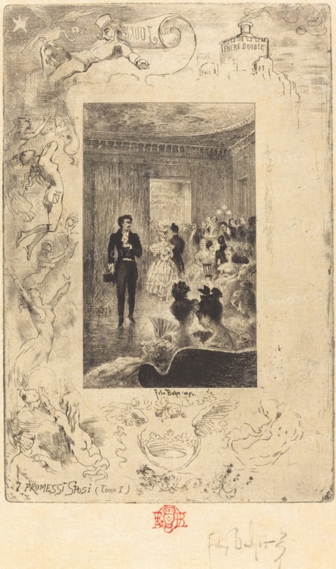 I Promessi Sposi (The Betrothed), 1879/1880.