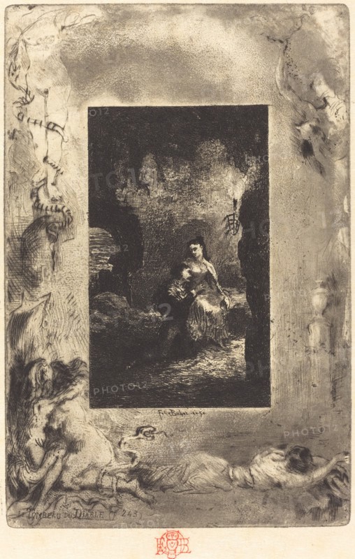 Le Tombeau du Diable (The Devil's Tomb), 1879/1880.
