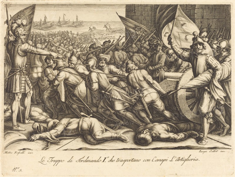 The Re-embarkation of the Troops, c. 1614.