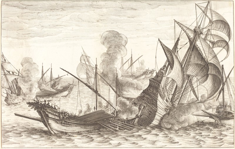 The Second Naval Battle, c. 1614.