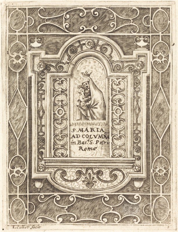 The Virgin at the Column (La Vierge à la colonne), 1608/1611.