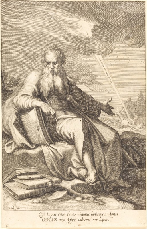Saint Paul, Seated.