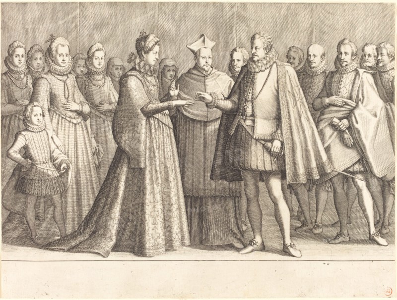 The Marriage of Ferdinando and Christine of Lorraine, c. 1614.