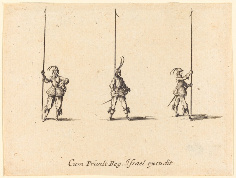 Drill with Raised Pikes, 1634/1635.