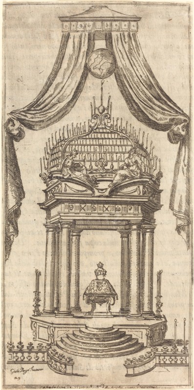 The Catafalque, 1612.