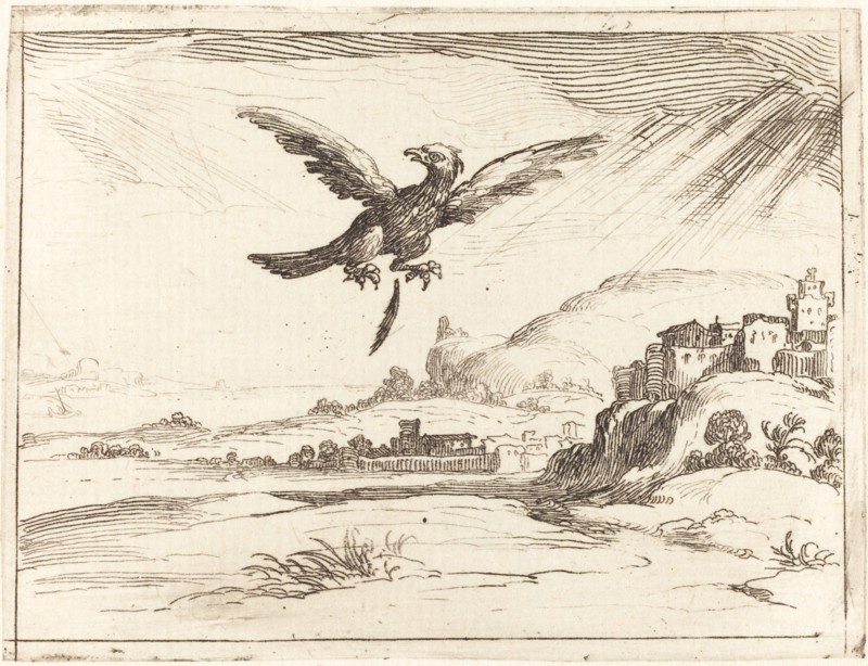 Eagle Losing an Old Feather, 1628.