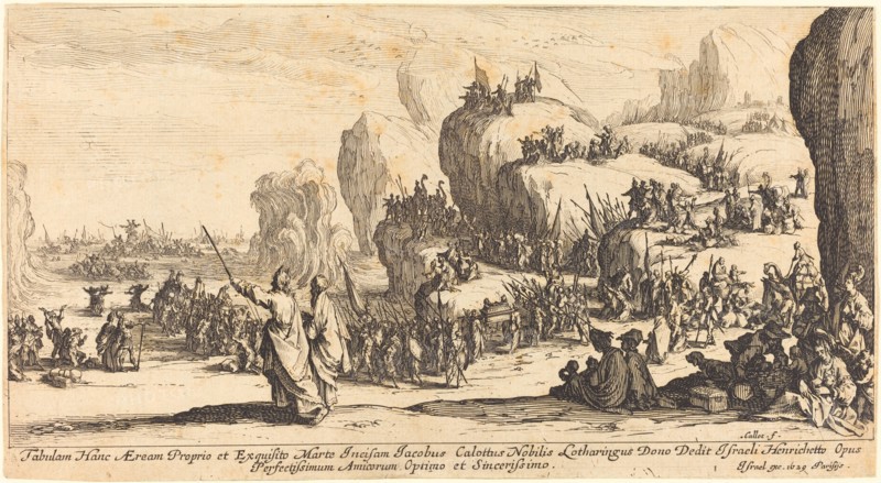 The Crossing of the Red Sea, 1629.