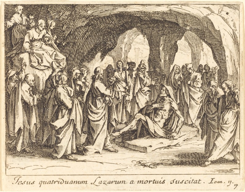 Raising of Lazarus, 1635.