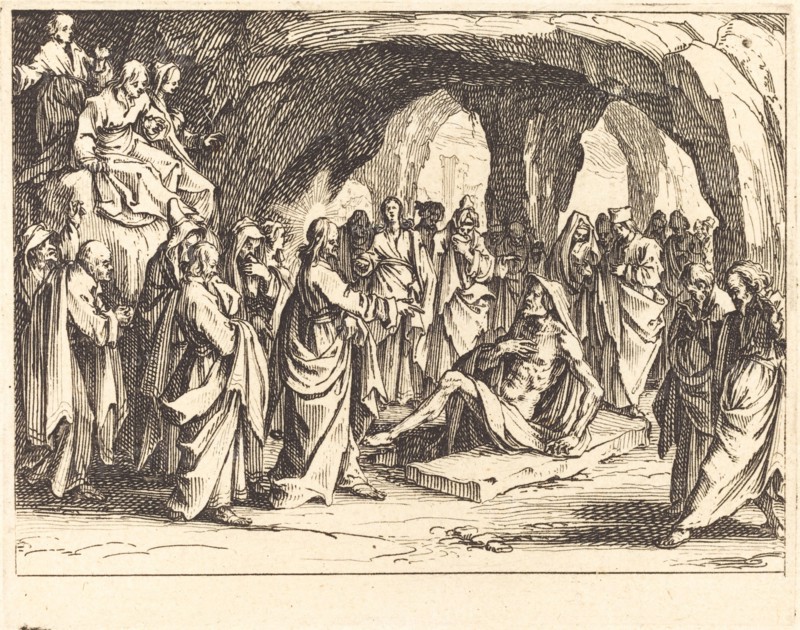 Raising of Lazarus, 1635.