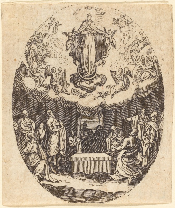 The Assumption with the Cherubin.