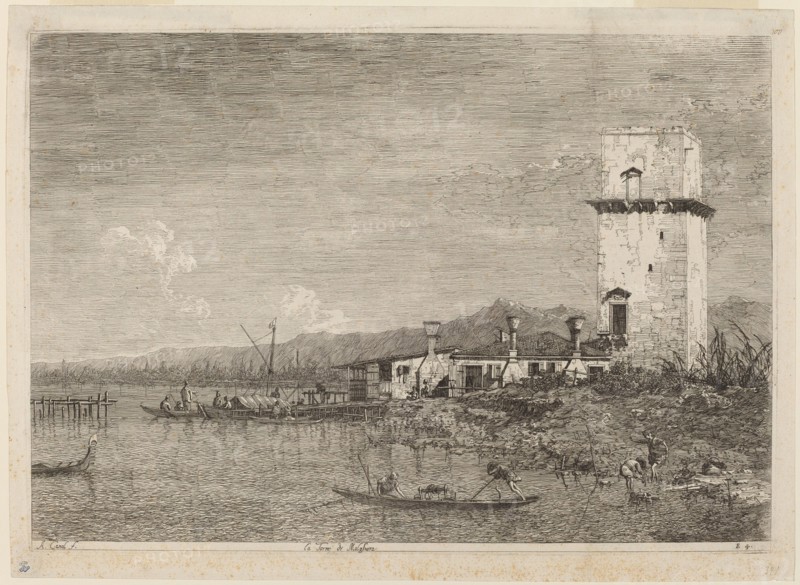 La Torre di Malghera, c. 1735/1746.