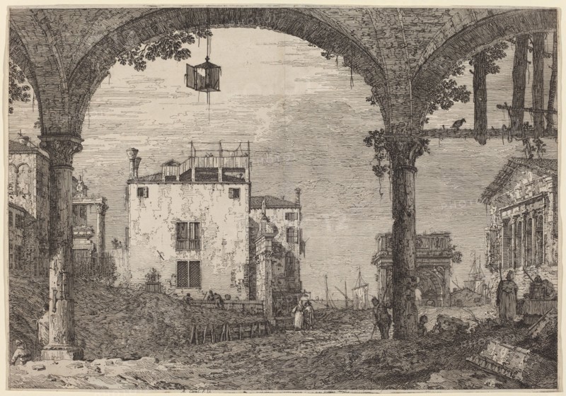 The Portico with the Lantern, c. 1735/1746.