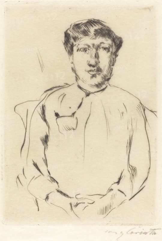 Frauenbildnis (Portrait of a Woman), 1914.
