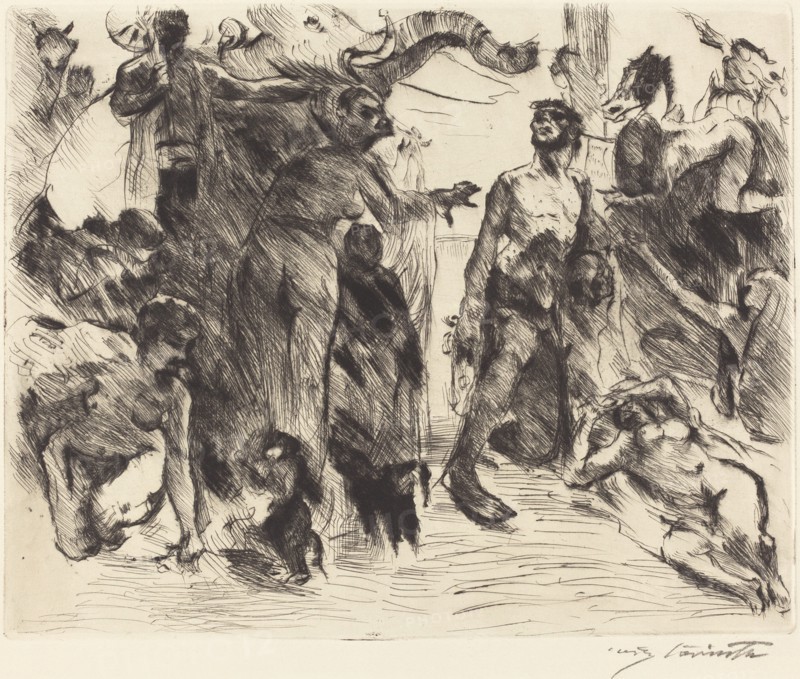 Die Versuchung des heiligen Antonius (The Temptation of Saint Anthony), 1919.