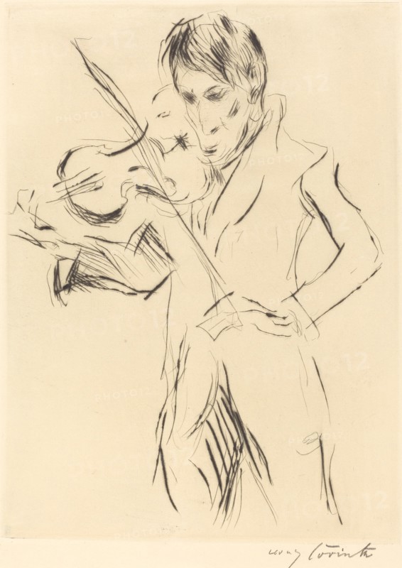Bildnis Andreas Weissgaerber (Portrait of Andreas Weissgaerber), 1919.