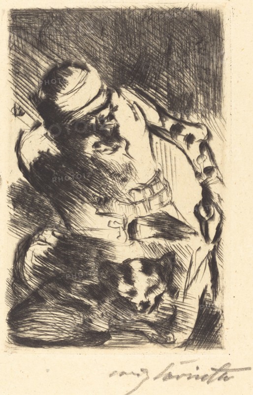 Die Katze des Propheten (The Cat of the Prophet), 1919.