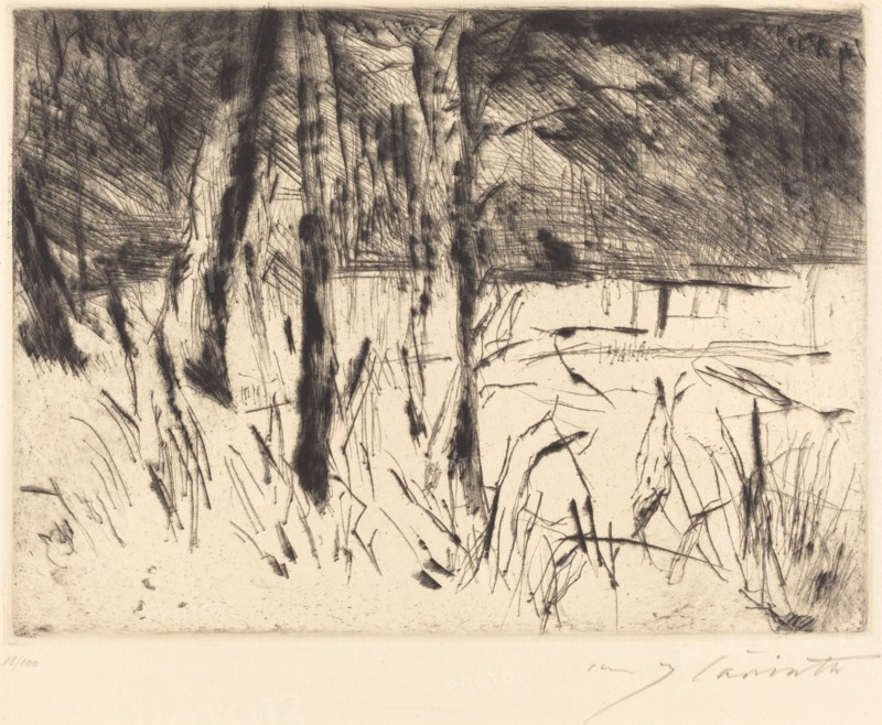 Tiergarten (Zoological Garden), 1922.