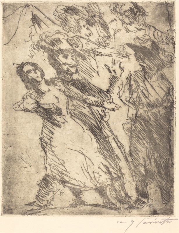 Kavaliere mit einer frau (Cavaliers with a Woman), c. 1923.
