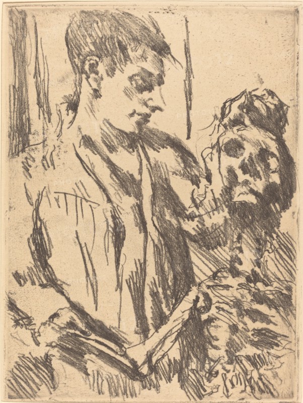 Tod und Jüngling (Death and the Young Man), 1921 (published 1922).