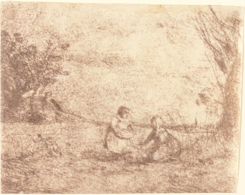 Farm Children (Les Enfants de la ferme), 1853.