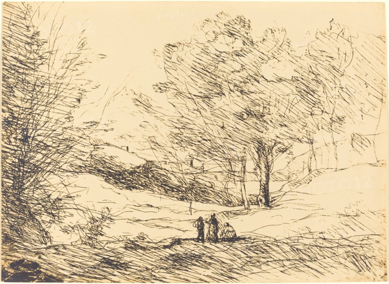 Souvenir of Lake Maggiore (Souvenir du Lac Majeur), 1871.
