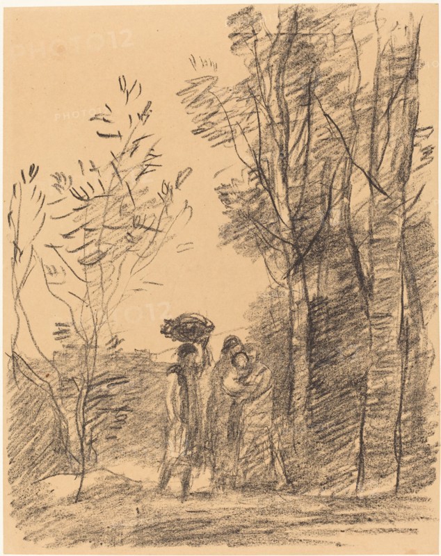 The Meeting in the Woods (La Rencontre du bosquet), 1871.
