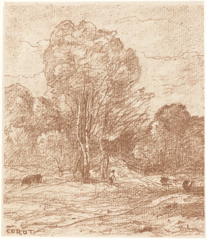 Drowsing Cattle (Le Dormoir des vaches), 1871.