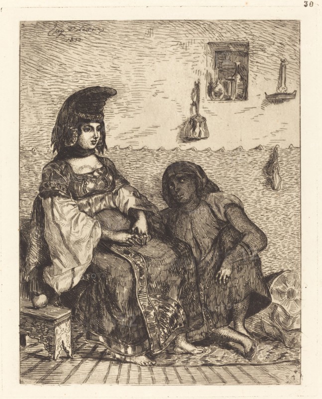 Jewish Woman of Algiers (Juive d'Alger), 1833.