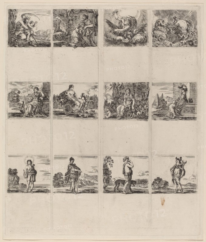 Mythological Playing Cards, 1644.