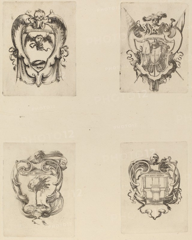 Four Emblems for the Funeral of Prince Francesco de Medici.
