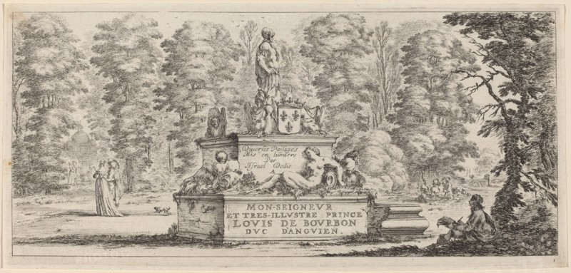 Title Page for "Divers paysages", in or before 1647.