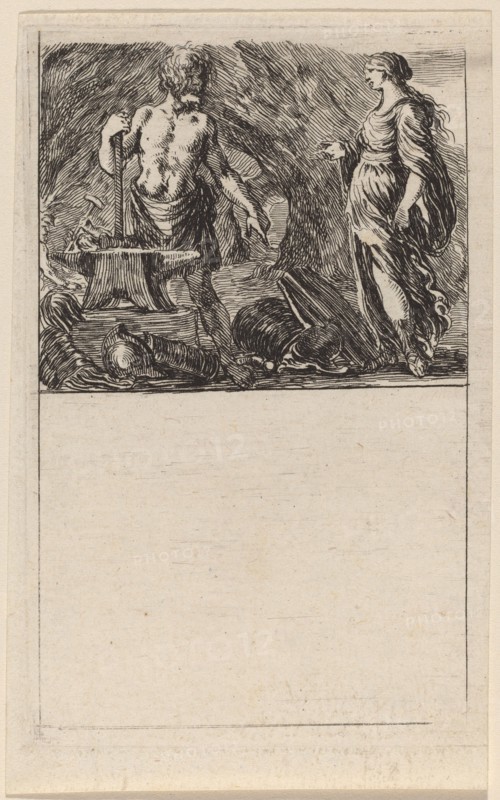 Vulcan and Thetis, 1644.