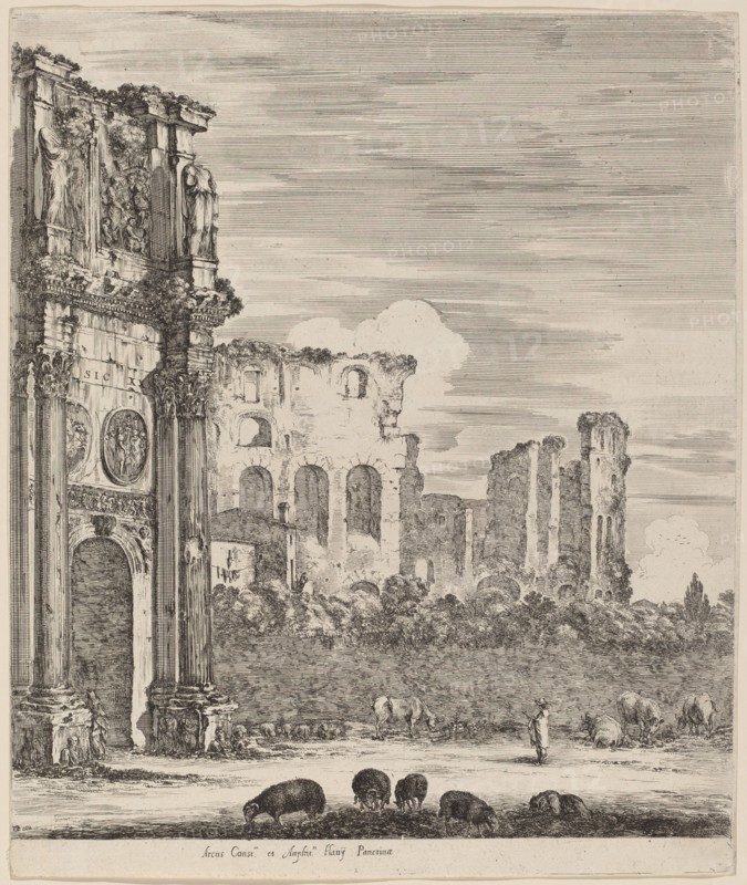 Arch of Constantine, 1656.