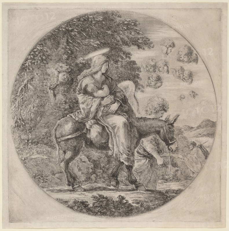 The Flight into Egypt, probably 1662.