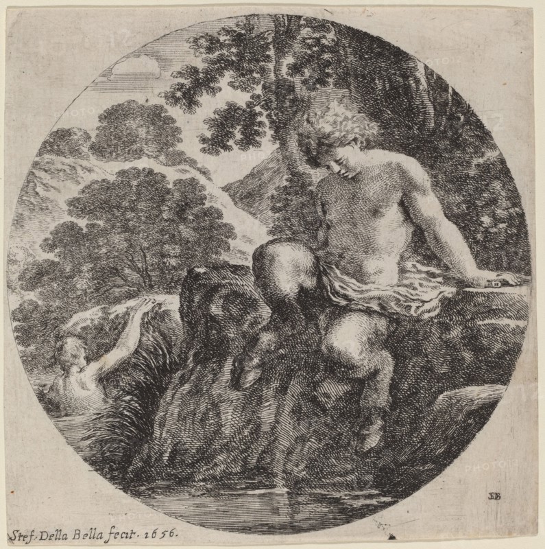 Young Satyr at the Bank of a Stream, 1656.