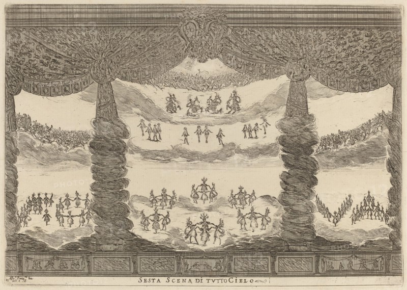 Sesta Scena di Tutto Cielo, 1637.