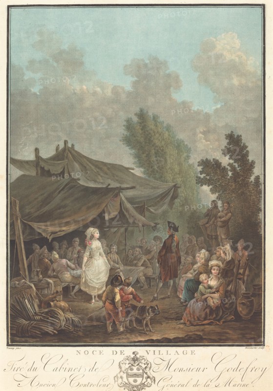Noce de Village (Village Wedding), 1785.