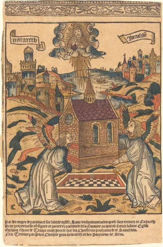 The Transportation of the Holy House of Loreto, 1494.
