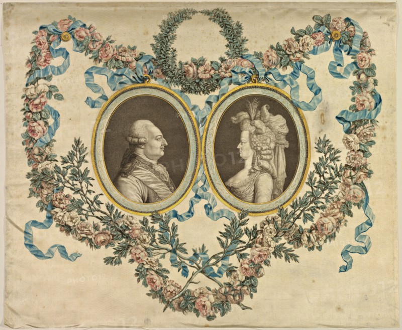 Louis XVI and Marie-Antoinette.