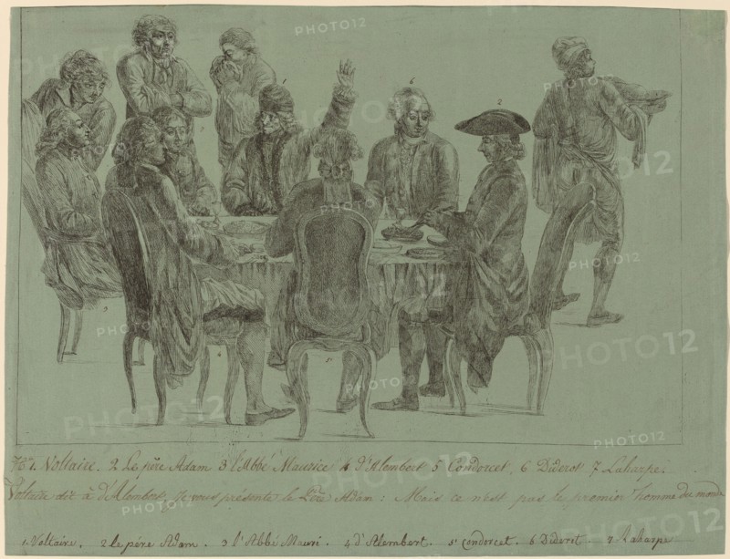 The Philosophers' Meal, after 1772. Creator: Unknown.