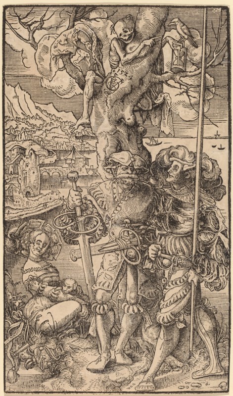Two Mercenaries and a Woman, 1524.