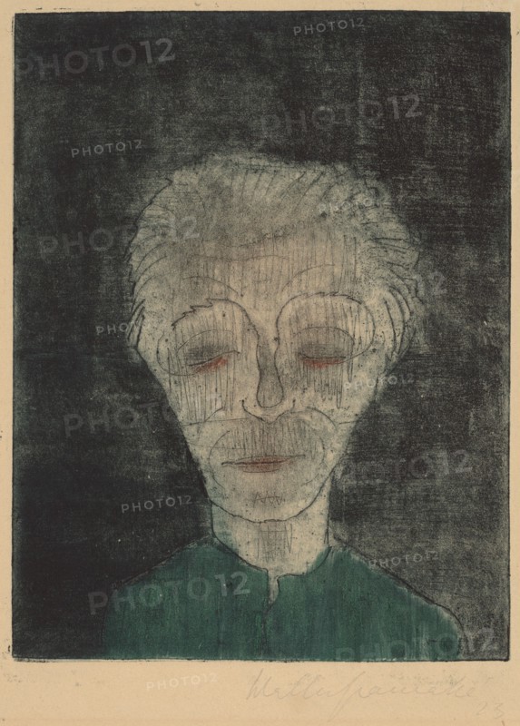 Tired Man (Self-Portrait), 1923.